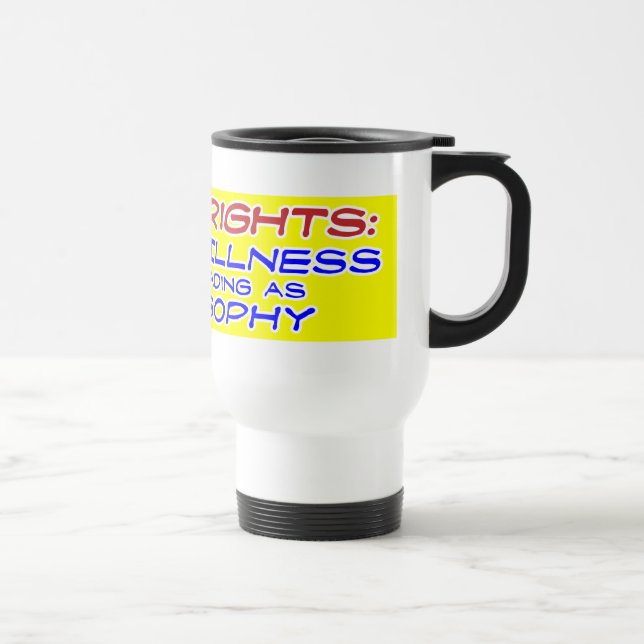 Caneca de viagem da doença mental de AR-BS (Direita)