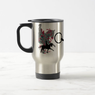 Caneca de viagem da elegância do adestramento