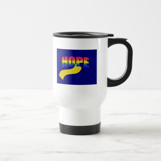 Caneca de viagem da esperança (Direita)