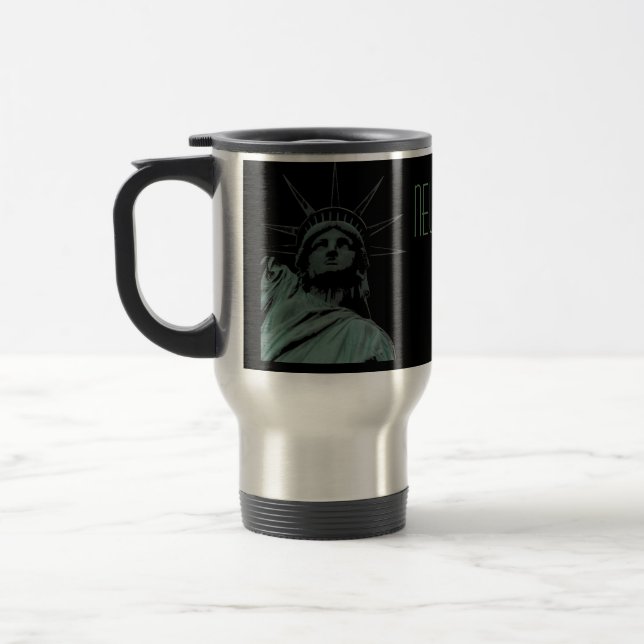 Caneca de viagem da estátua da liberdade de New (Esquerda)