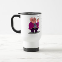 Caneca de viagem da gripe dos suínos