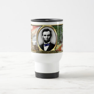 Caneca de viagem da guerra civil do presidente
