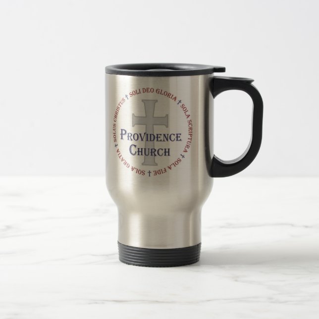 Caneca de viagem da igreja do providência (Direita)