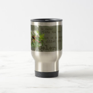 Caneca de viagem da libélula