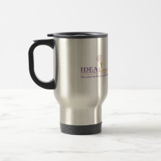Caneca de viagem da liga da IDEIA