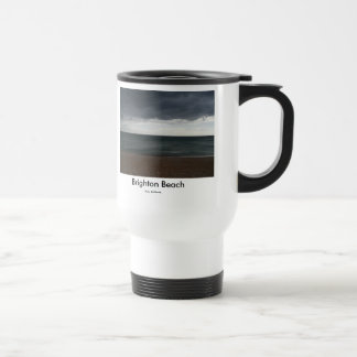 Caneca de viagem da praia de Brigghton