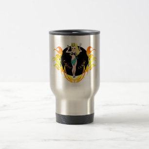 Caneca de viagem da senhora Sorte
