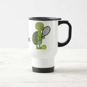Caneca de viagem da tartaruga do tênis
