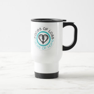 Caneca de viagem das caras