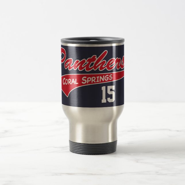 Caneca de viagem das panteras (Centro)