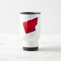 Caneca de viagem das rochas da diversidade