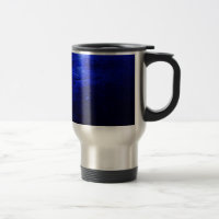 Caneca de Viagem de Aço Inox Azul Congelado 15 oz