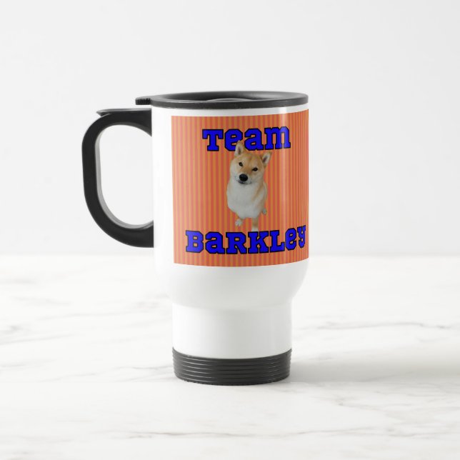 Caneca de viagem de aço inoxidável de Barkley 15 (Esquerda)