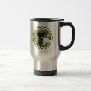 Caneca de viagem de aço inoxidável do filhote de