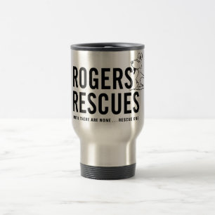 Caneca de viagem de aço inoxidável dos salvament