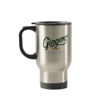 Caneca de viagem de aço inoxidável Ginger's NYC Mo