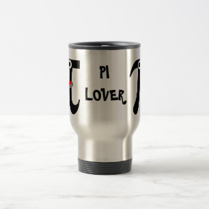Caneca de Viagem de Alumínio AMANTE do Pi Sorriden