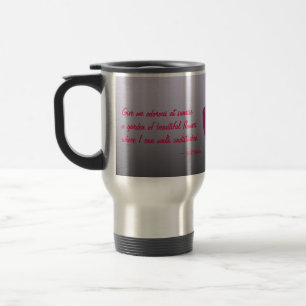 Caneca de Viagem de Alumínio Tulipas Walt Whitman