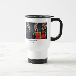 Caneca de viagem de Barack Obama - personalizada -
