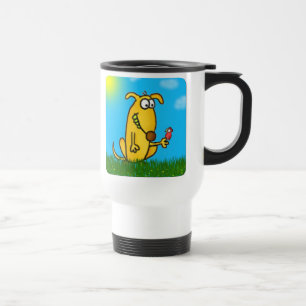 Caneca de viagem de Cachorro Ilegal