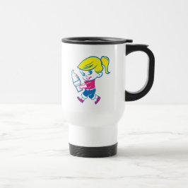 Caneca de viagem de café da sorvete