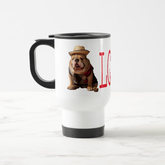 Caneca de viagem de Café de Cachorro Cachorro (Esquerda)