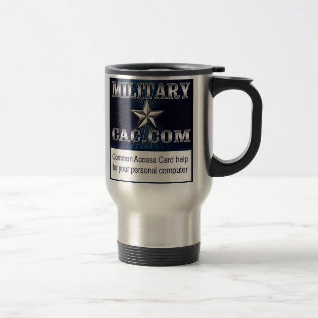 caneca de viagem de Café MilitarCAC (Direita)