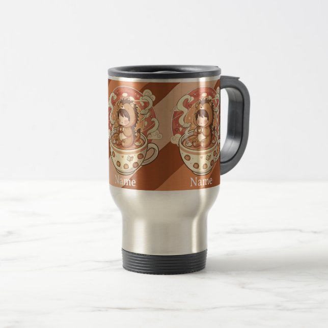 Caneca de Viagem de Caféouriço para Comuters (Frente Esquerda)