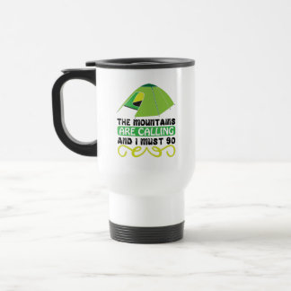 Caneca de viagem de caminhada/acampamento