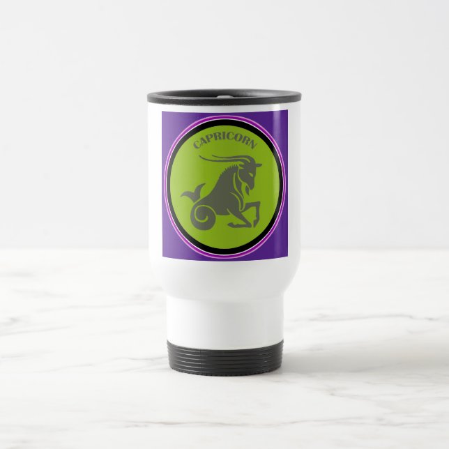 Caneca de viagem de Capricórnio (Centro)