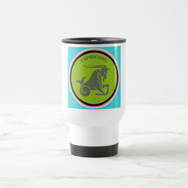 Caneca de viagem de Capricórnio (Centro)