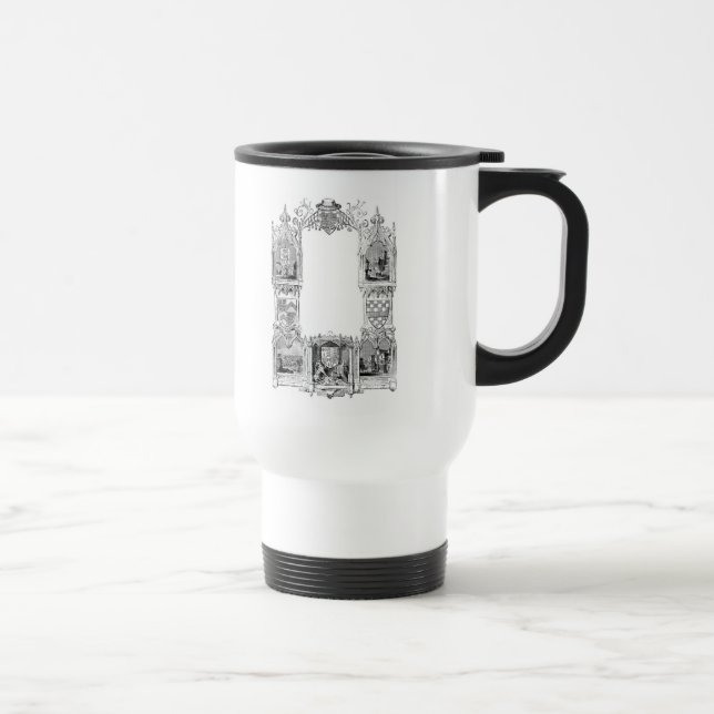 Caneca de viagem de casaco de Armas (Direita)