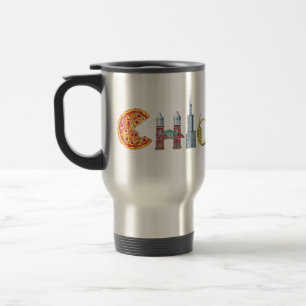 Caneca de viagem de Chicago