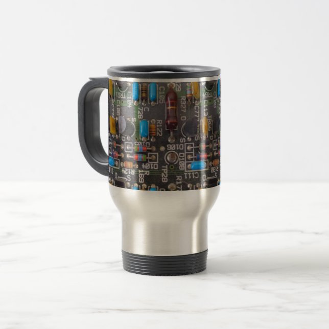 Caneca de viagem de Circuito (Frente Esquerda)