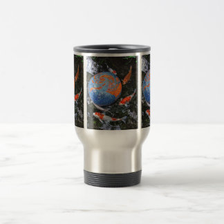 Caneca de viagem de circundamento de Koi