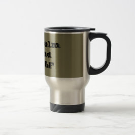 Caneca de viagem de citação do GOLF