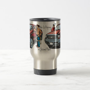 Caneca de Viagem de Cowboy de Rodeio