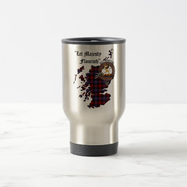 Caneca de viagem de Crachá Brown/Broun Clan (Centro)