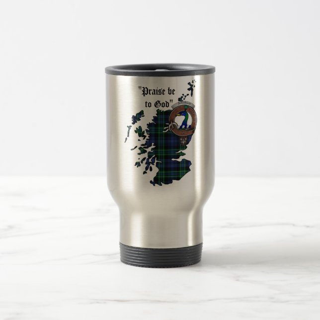 Caneca de viagem de Crachá de Arbuthnott Clan (Centro)