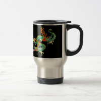Caneca de viagem de Dragão Chinês