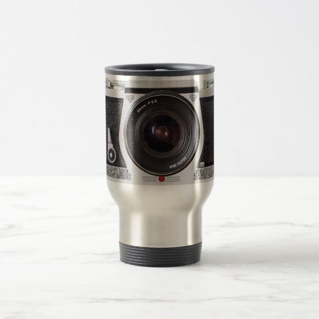 Caneca de viagem de efeito da câmera retrorreflect (Centro)