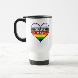 Caneca de viagem de espaço seguro