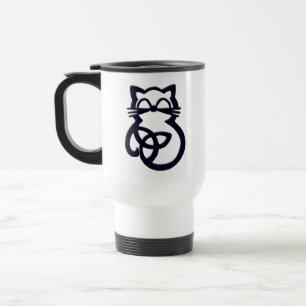Caneca de viagem de Gato Celular do Nó de Trindade