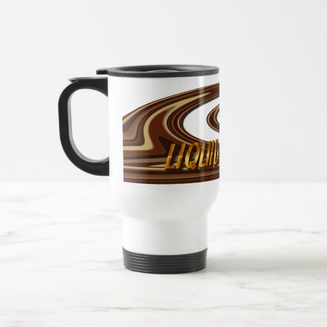 Caneca de viagem de Humor com Café de Sanidade Líq (Esquerda)