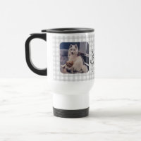 Caneca de viagem de Impressão de Foto Pet Love Pet
