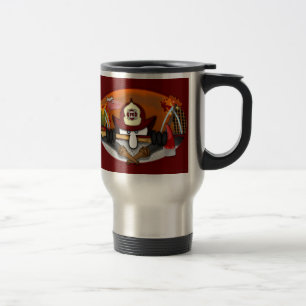 Caneca de viagem de Kilroy do sapador-bombeiro