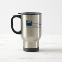 Caneca de viagem de LWVAH (logotipo que enfrenta