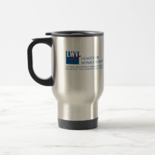 Caneca de viagem de LWVAH (logotipo que enfrenta