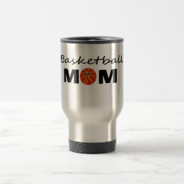 Caneca de Viagem de Mãe de Basquete