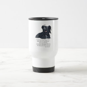Caneca de viagem de memória Skye Terrier